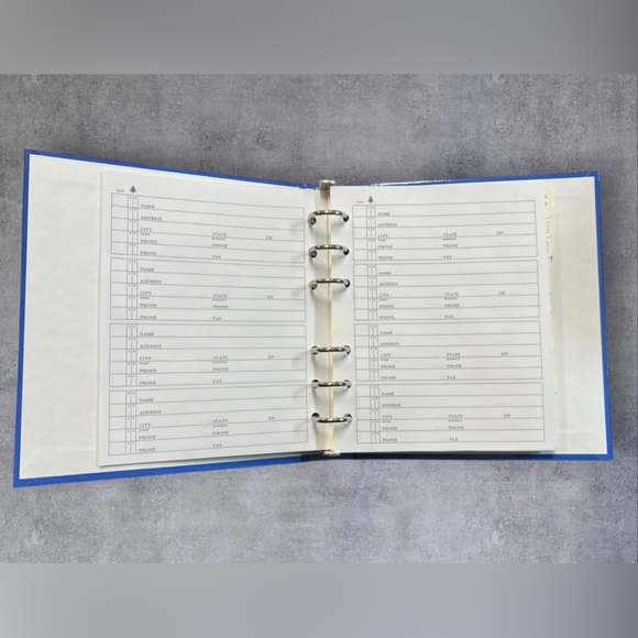 Hallmark "Like...Hello!" Fun Face Refillable Address Book - Picture 7 of 8